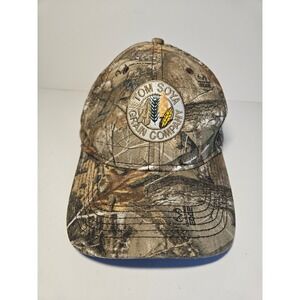 Paramount Apparel Tom Soya Grain Company Realtree Edge Camo Baseball Hat OSFA